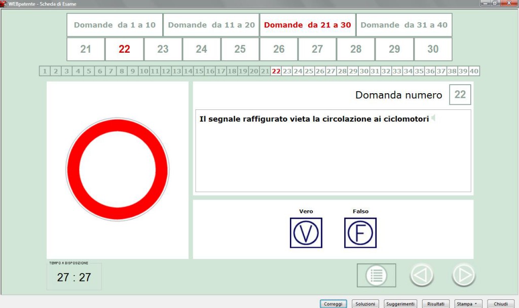 Webpatente Simulazione Quiz Patente A – B | Computer E Web