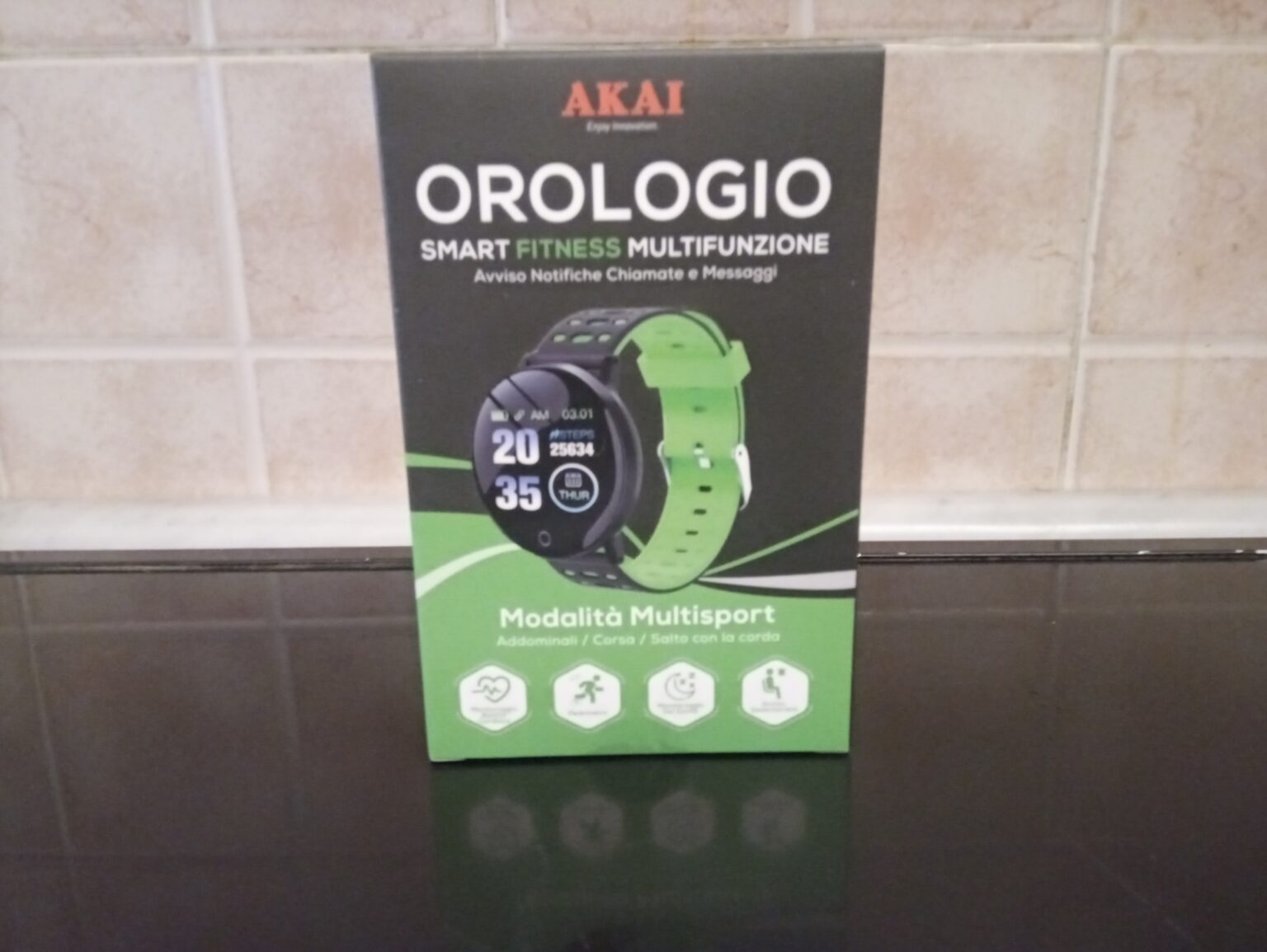 Recensione Orologio Smartfitness Akai K FIT300 MD Discount Computer E Web