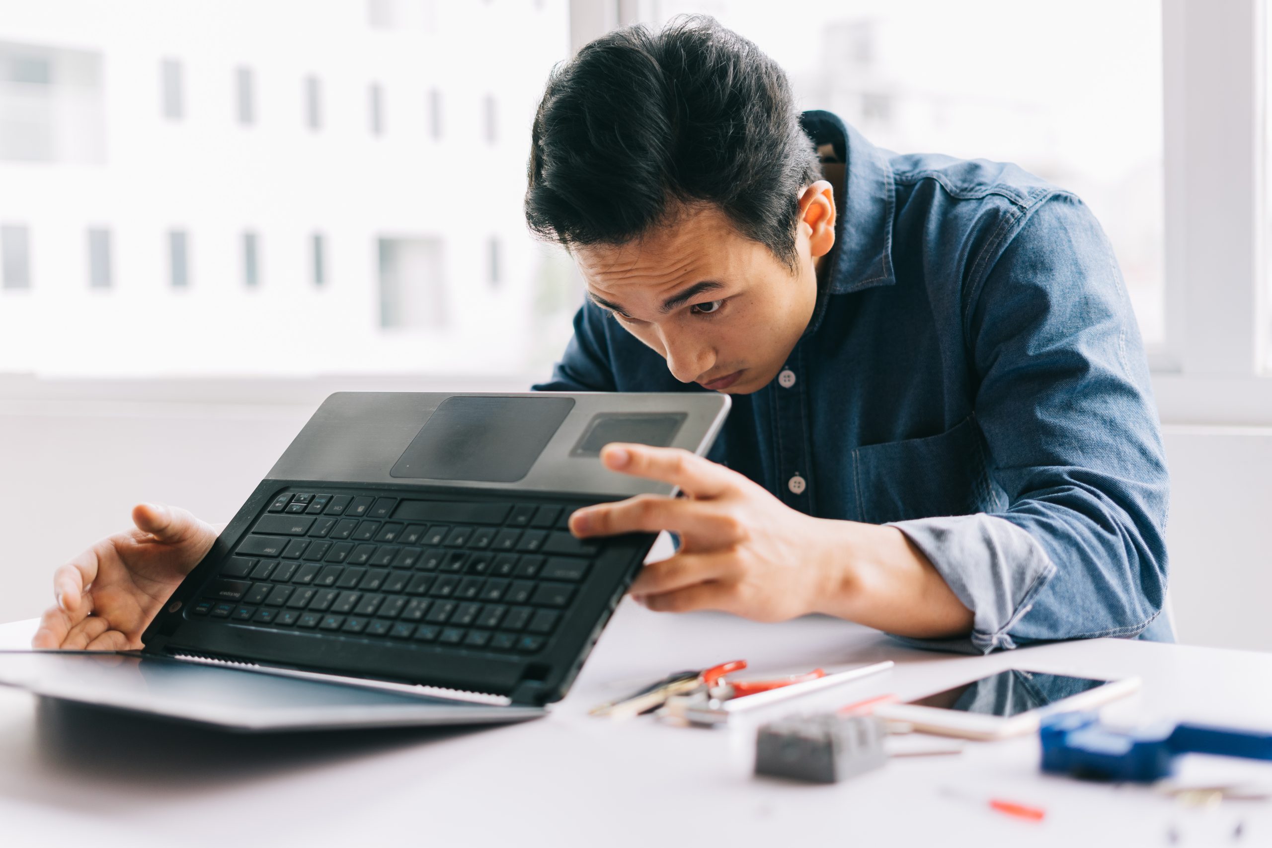 Computer repairman